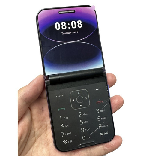 i15 Pro Flip Folding Phone